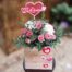 Caja de flores y rosas para San Valentín - Regalo romántico con envío a Málaga